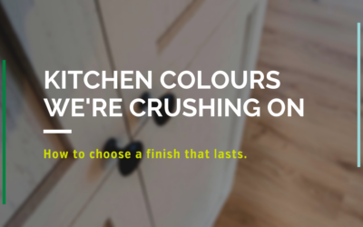 Kitchen colours we’re crushing on!
